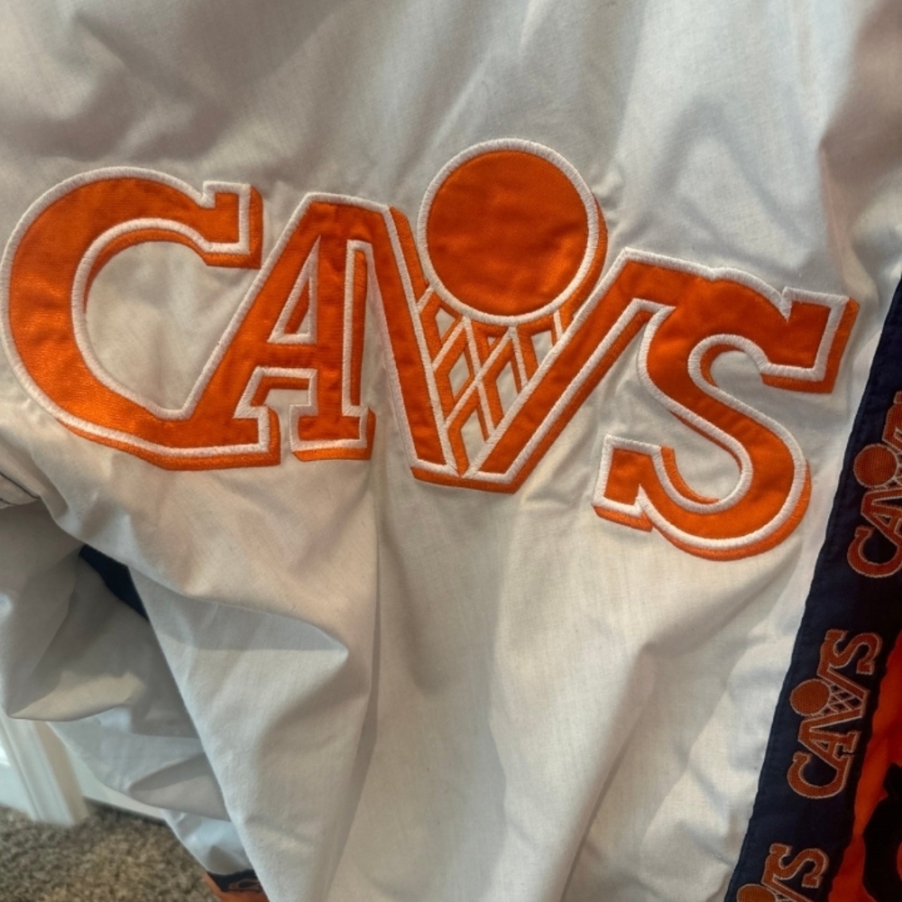 Pro Player Blue and Orange Varsity Jacket - Picture 3 of 9